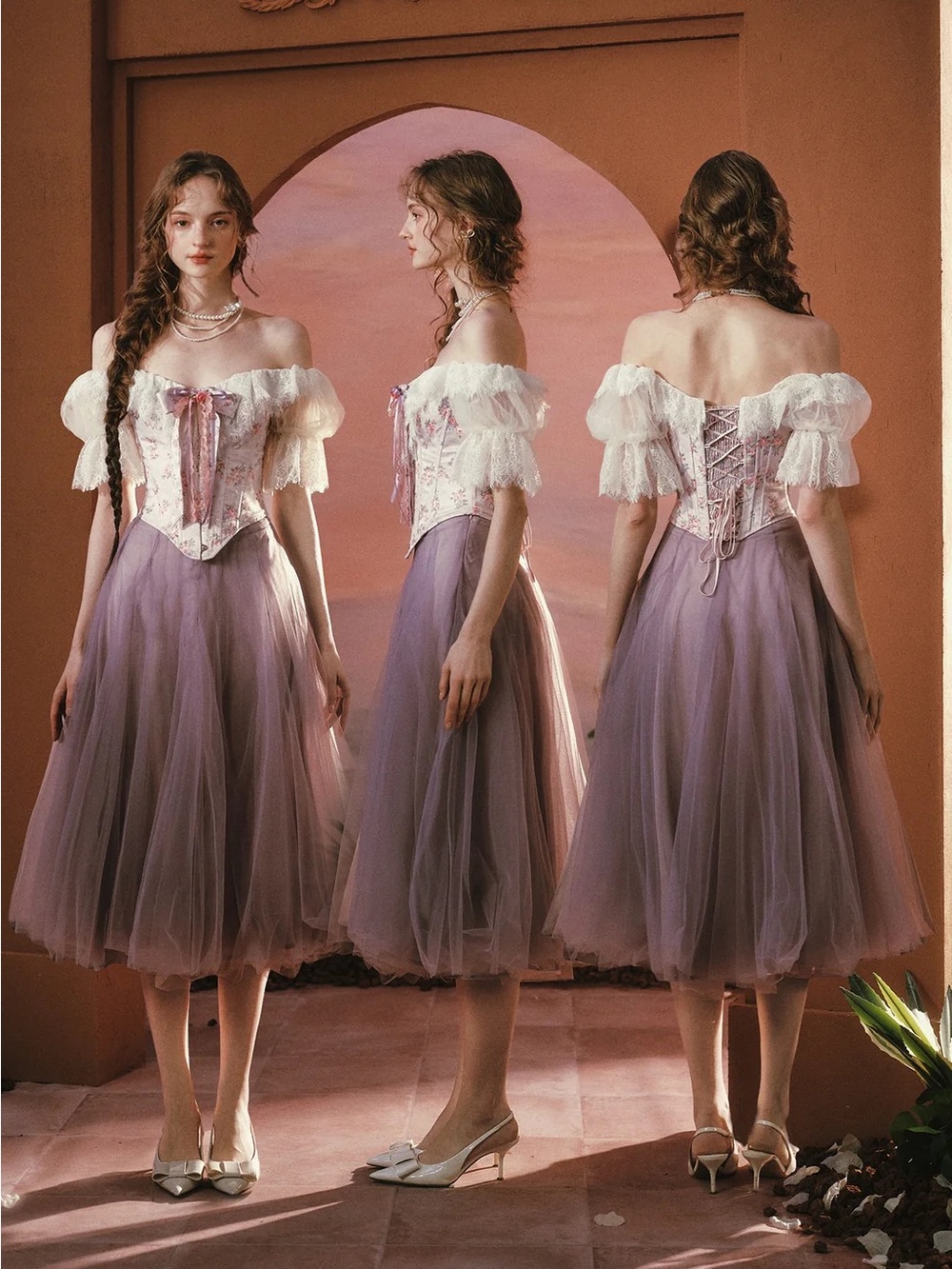 NEW LaceMade Starlit Fairy Tale Corset Top - Picture 7 of 14